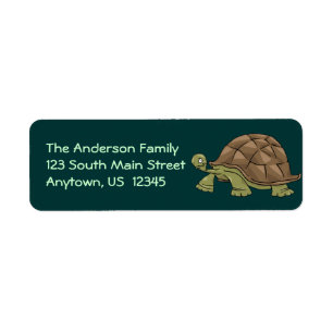 Etiqueta Personalizado Tortoise