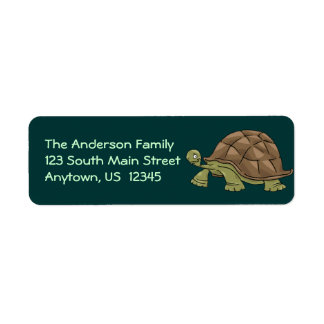 Etiqueta Personalizado Tortoise