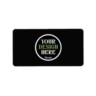 Etiqueta personalizado, único, elegante y minimalista hersh