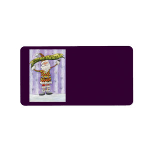 Etiqueta Personalizados Navidades, creo en Santa Claus