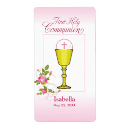 Etiqueta Personalizar el nombre del Chica Pink First Holy C