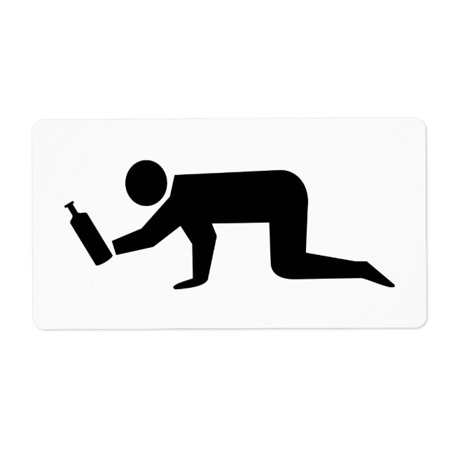 Etiqueta Personas borrachas (Frente)