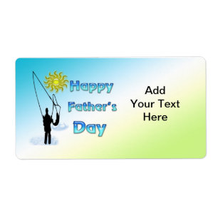 Etiqueta Pesca - Feliz Día del Padre