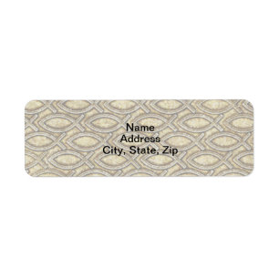 ETIQUETA PESCADOS FOSILIZADOS DE JESÚS