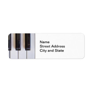 Etiqueta Piano Keys