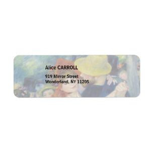 Etiqueta Pierre-Auguste Renoir - Baile en Bougival