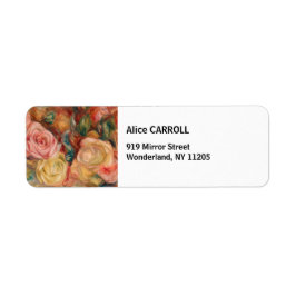 Etiqueta Pierre-Auguste Renoir - Rosas