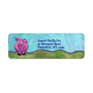 Etiqueta Pig Stationery