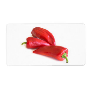 Etiqueta Pimienta roja