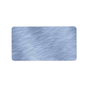 Etiqueta Pincel azul Metalizado texturado