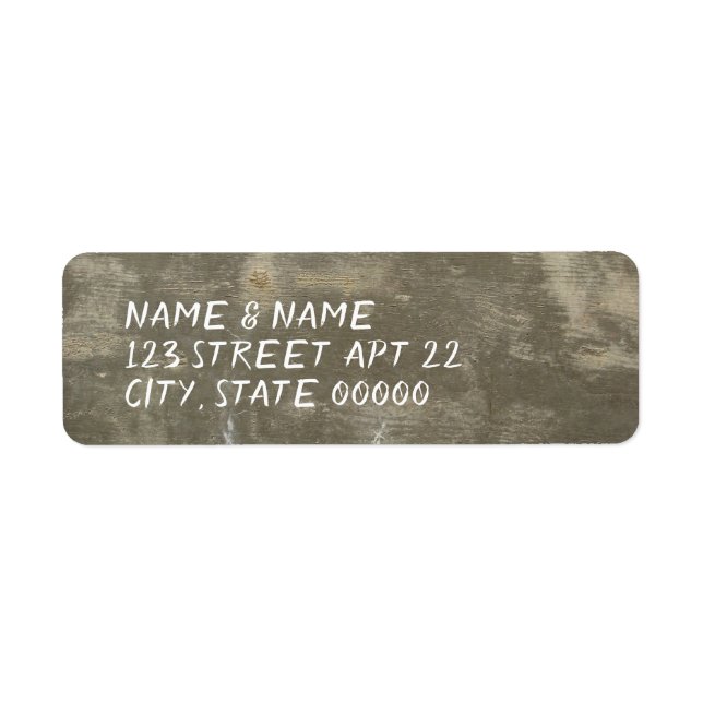 Etiqueta Pincel de graffiti en dirección concreta (Frente)