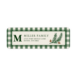 Etiqueta Pine Needle Lane - Deep Pine Green