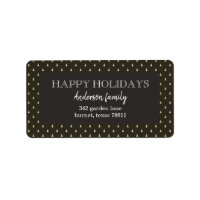 Pine Pattern Return Address Label