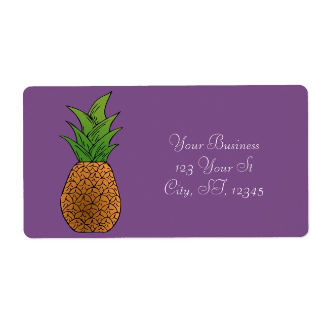 Etiqueta Pineapple Thunder_Cove (Frente)