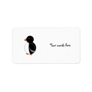 Etiqueta Pingüino lindo
