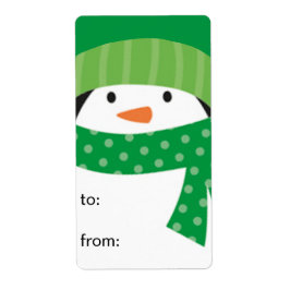 Etiqueta Pingüino Para De