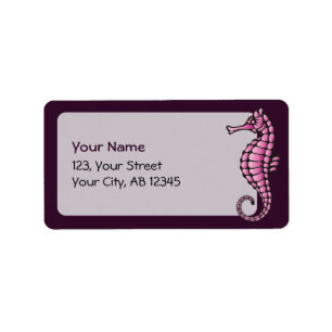 Etiqueta Pink Seahorse