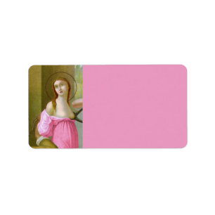 Etiqueta Pink St. Agatha (M 003)