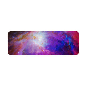 Etiqueta Pink Tinted Orion Nebula