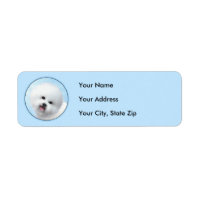 Pintura de Bichon Frise - Arte de Perro Original.