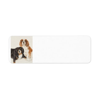 Etiqueta Pintura de Cavalier King Charles Spaniels