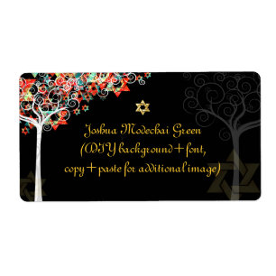 Etiqueta PixDezines árbol de la vida/mitzvah