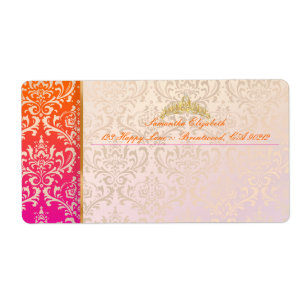 Etiqueta PixDezines rossi damasco+tiara