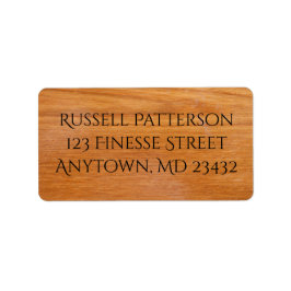 Etiqueta Placas de madera