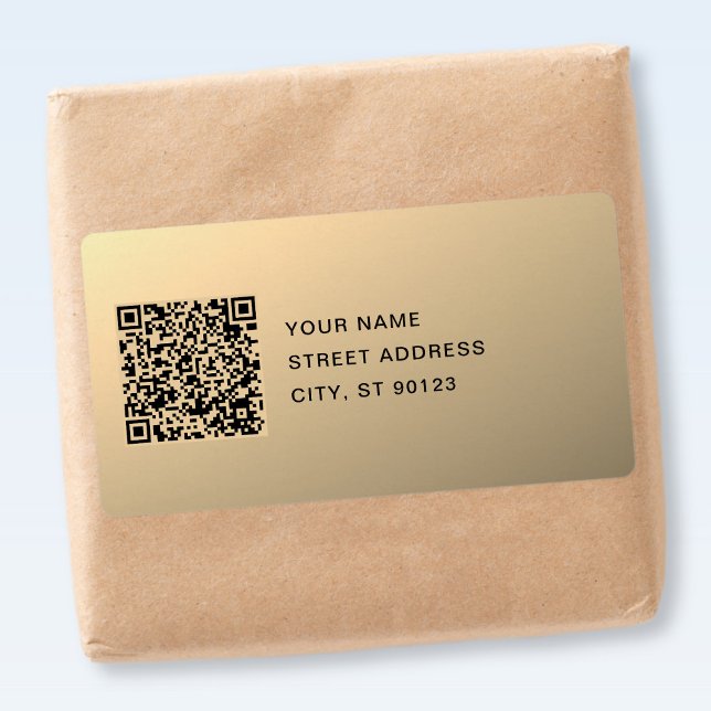 Etiqueta Plantilla de código QR editable instantáneamente | (Subido por el creador)