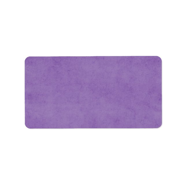 Etiqueta Plantilla de fondo de pergamino de papel púrpura v (Frente)