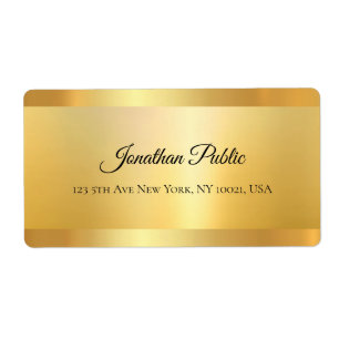 Etiqueta Plantilla de nombre de guión de caligrafía de aspe