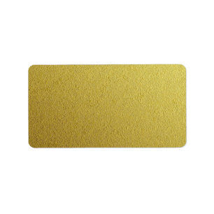 Etiqueta Plantilla texturizada Relieve metalizado dorado