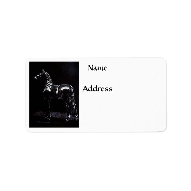 Etiqueta Plata oscura (Frente)