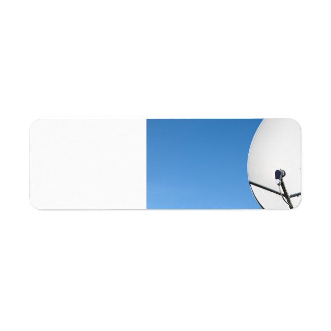 Etiqueta Plato satelital (Frente)