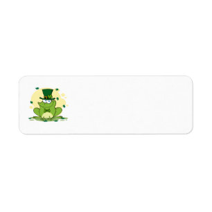 Etiqueta png_4678-Safe-Happy-Irish FROGGY FROG Clovers