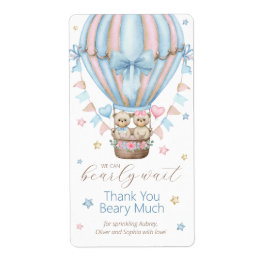 Etiqueta Podemos Esperar A Los Chicas Gemelos Gracias.