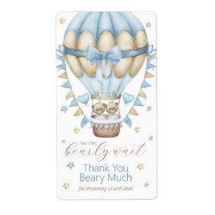 Etiqueta Podemos Esperar A Twin Boy Gracias