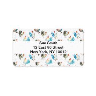 Etiqueta Pollos en el campo