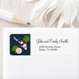 Etiqueta Pond Koi Fish