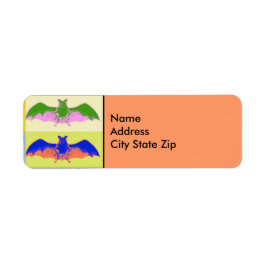 Etiqueta Pop Art Bats