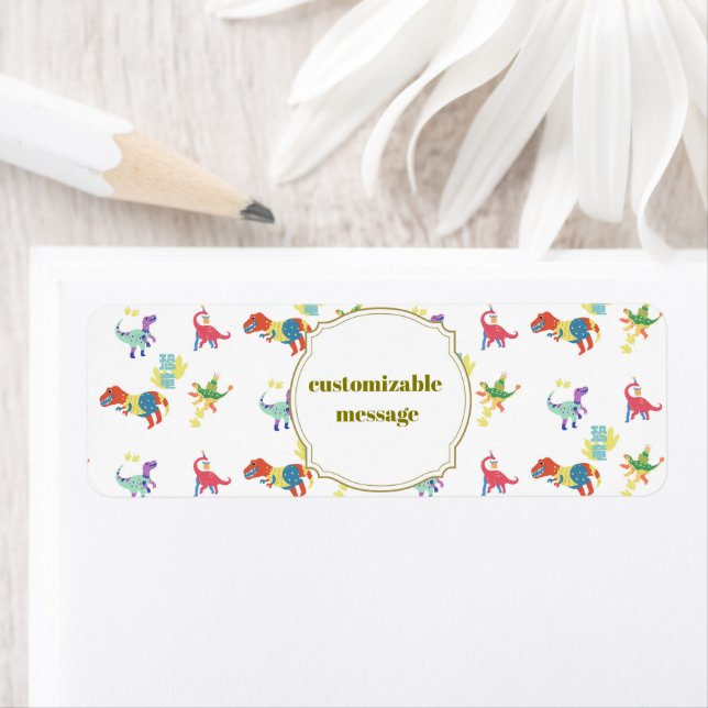 Etiqueta Pop Kanji Dinosaur (In situ)