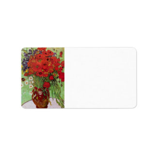 Etiqueta Popas rojas y maricones de Van Gogh