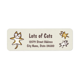 Etiqueta Porciones de gatos