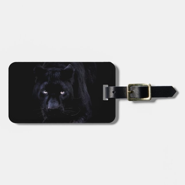 Etiqueta portaequipajes del panel negro (Frente Horizontal)