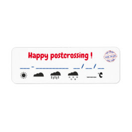 Etiqueta poscruce de normas