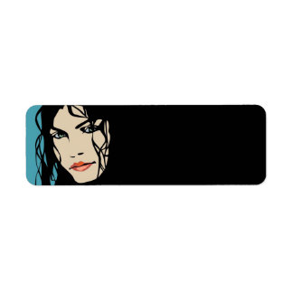 ETIQUETA PPA0156 BELLEZA DE PELO NEGRO SALON SPA FASHION ES