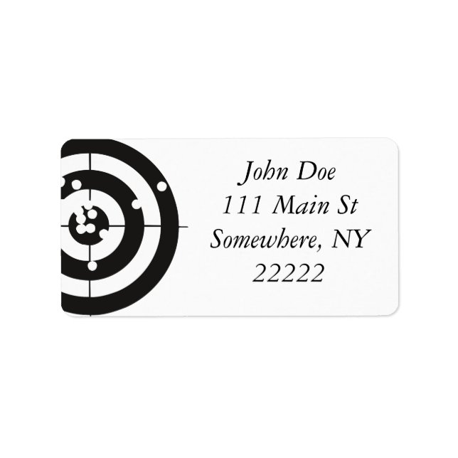 Etiqueta Práctica de destino (Frente)