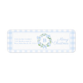 Etiqueta Preppy Chinoiserie Ginger Jar Bows Wreath