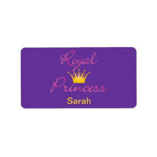 Etiqueta Princesa Real