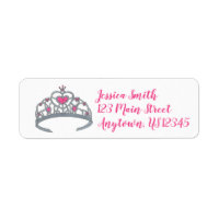 Princesa rosa bonito Jewel Tiara Realeza